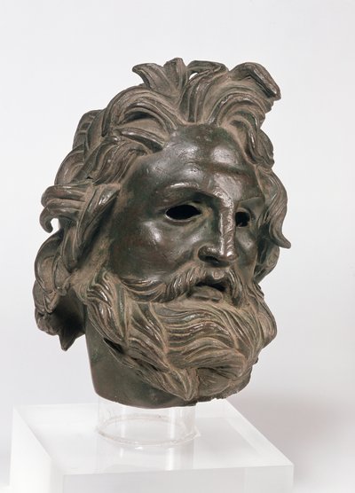 Poseidon Başkanı (bronz) by Roman Roman