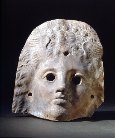 Roma dönemindeki trajediler için maske. Merdiven müzesi. Milano by Roman Roman
