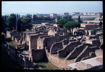 Arkeolojik alanın panoramik görünümü, MÖ 5. yüzyıl - MS 1. yüzyıl by Roman Roman