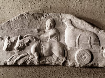 Roma sanatı: oyma öküz tankı, Roma Eski Eserler Müzesi, Roma by Roman Roman