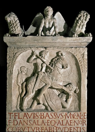 Roma sanatı: aristokrat ve Romalı politikacı Flavius Bassus Herculanus