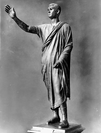 Romalı Hatip Heykeli (bronz) by Roman Roman