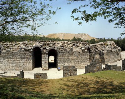 Scythopolis Roma tiyatrosunun görünümü, MÖ 2. yüzyıl, MS 4. yüzyıl by Roman Roman