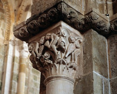 Rüzgarların Temsili (oyulmuş sermaye) by Romanesque