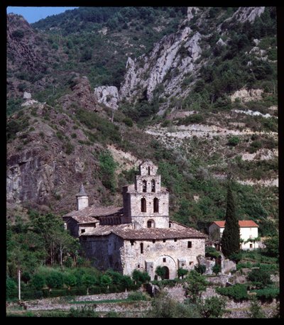 çan kulesi ile kilisenin Görüntüle by Romanesque