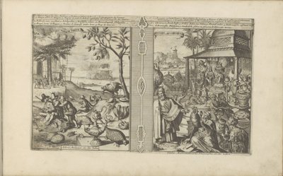 Bomen, dieren en not; Verering van godsbeelden Mangas Nooten / Ağaçlar, Hayvanlar, vb. Hindistan // Tyden, Afgoden / Putlar, Matematikçiler, Filozoflar vb. Hindistan