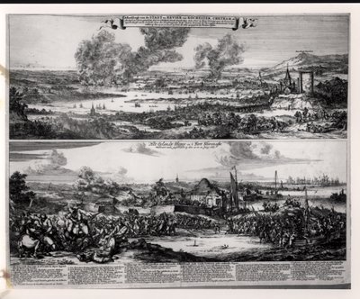 Nicolas Visscher (1618-1709) tarafından oyulmuş, 20 ve 21 Haziran 1667, Medway Nehri