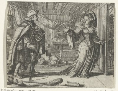 Illustratie voor Yaşlı adamların takvimi Masallar ve kısa öyküler van Fontaine by Romeyn de Hooghe