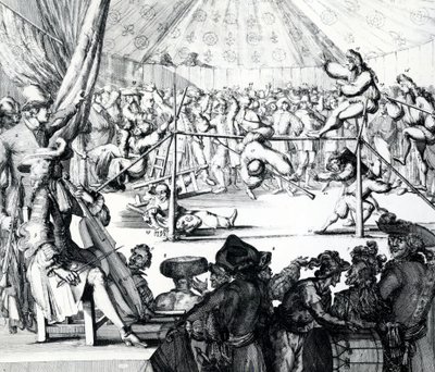 Paye qui tombe, 1697  by Romeyn de Hooghe
