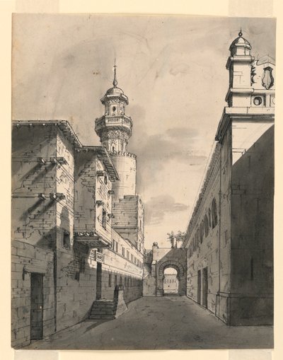 Sahne Tasarımı, Doğu Sokağı by Romolo Achille Liverani