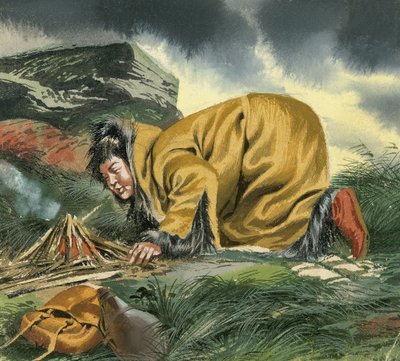 Marco Polo, ateşin başında by Ron Embleton