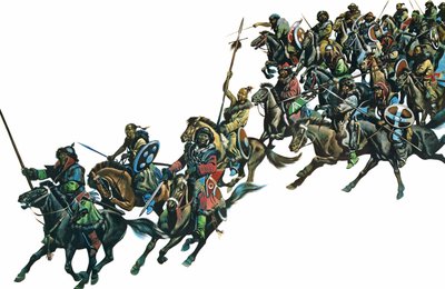 Moğol savaşçıları by Ron Embleton