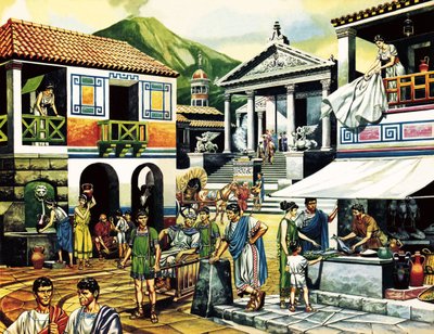 Pompei by Ron Embleton