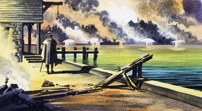 Büyük Londra Yangını by Ron Embleton