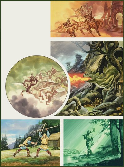 Nibelungların Yüzüğü by Ron Embleton