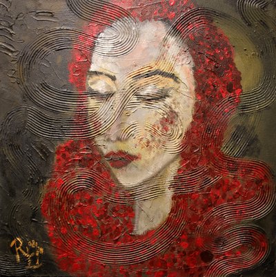 Kızıl saçlı hassas kadın by RosaLi