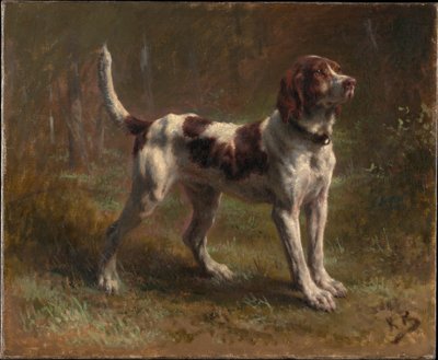 Bir Bloodhound Çakmak Hound by Rosa Bonheur