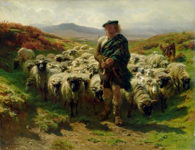 Yayla Çobanı, 1859 by Rosa Bonheur