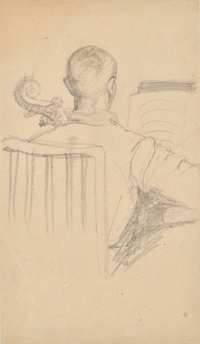 Walter Barwig çello çalıyor by Rosa Simon Barwig