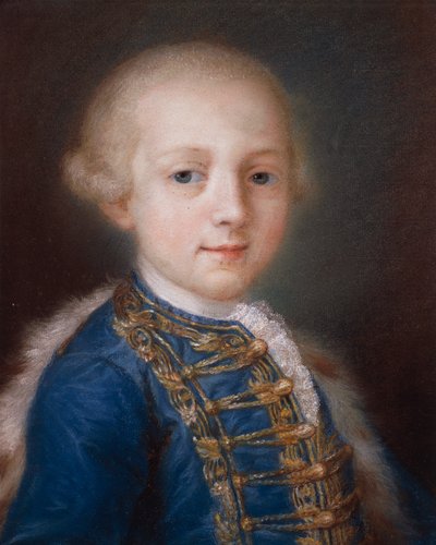 Genç Çocuğun Portresi, Rosalba Carriera (1673-1757) by Rosalba Giovanna Carriera