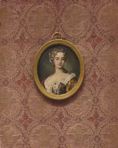Bilinmeyen bir bayanın portresi by Rosalba Giovanna Carriera