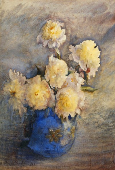 Mavi Vazoda Şakayık, 1899 by Rose Maynard Barton
