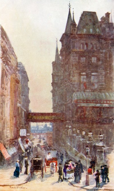 Villiers Caddesi, Charing Cross by Rose Maynard Barton