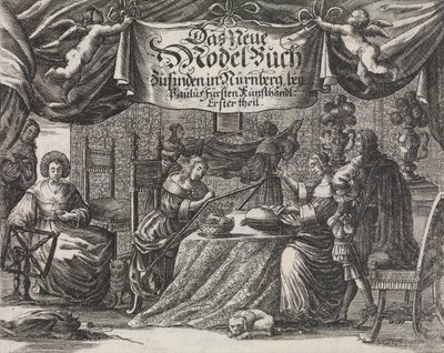 Yeni Model Kitabı. . .İlk bölüm, yaklaşık 1660. by Rosina Helena Fürst