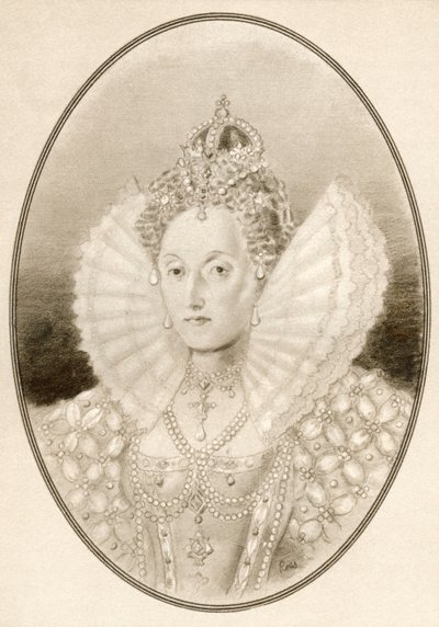 Elizabeth I, diğer adıyla The Virgin Queen, Gloriana veya Good Queen Bess, Ünlü Hükümdarların Yaşayan Biyografilerinden. by Ross Gordon