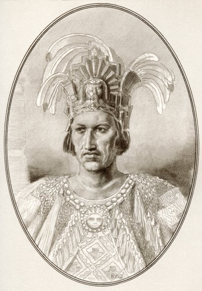Moctezuma II, Ünlü Hükümdarların Yaşayan Biyografilerinden. by Ross Gordon