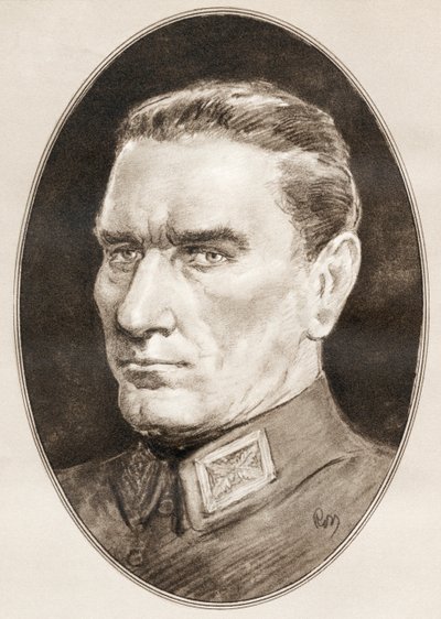 Ünlü Adamların Yaşayan Biyografilerinden Mustafa Kemal Atatürk by Ross Gordon