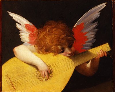Müzikal Melek, 1521 by Rosso Fiorentino