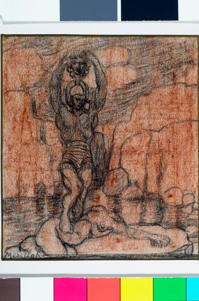 Medusa başı ile Perseus, c.1915-19 by Rubaldo Merello