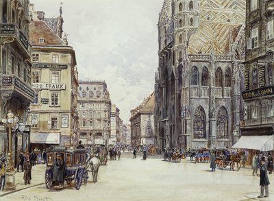 Stefan Platz, Viyana by Rudolf Bernt