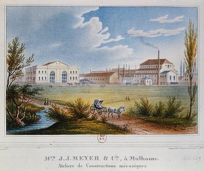 Messrs Meyer & Cie Fabrikası, Mulhouse, Fransa by Rudolf Huber