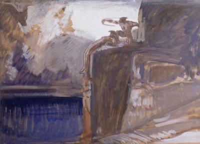 Prometheus'un Serbest Bırakılması (karttaki yağ) by Rudolf Jettmar