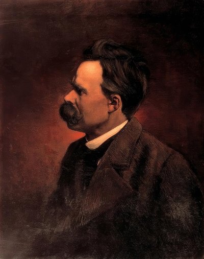 Nietzsche portresi by Rudolf Köselitz