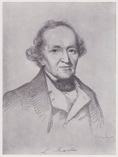 Leopold Von Ranke (taş) by Rudolf Lehmann