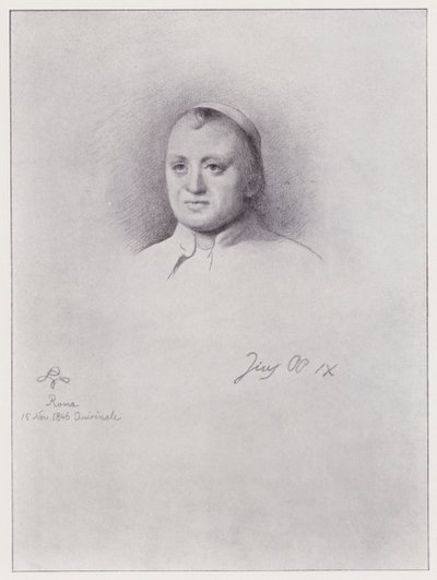Papa Pius IX (lito) by Rudolf Lehmann
