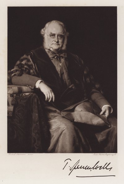 Sir Thomas Spencer Wells (taş) by Rudolf Lehmann