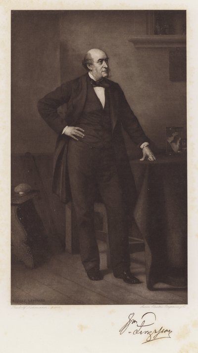 Sir William Fergusson (taş) by Rudolf Lehmann