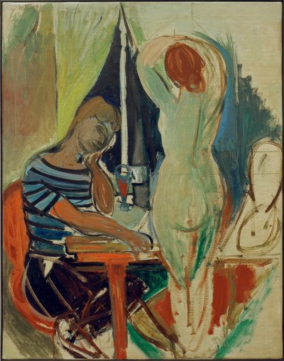 denizcinin eve dönüşü by Rudolf Levy
