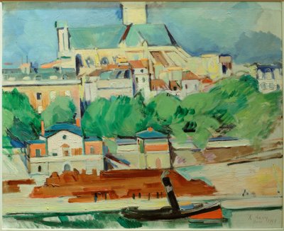 Bankaları St. Gervais-St. protais by Rudolf Levy