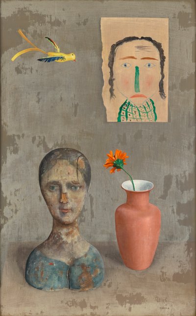 İki Başlı Natürmort by Rudolf Wacker
