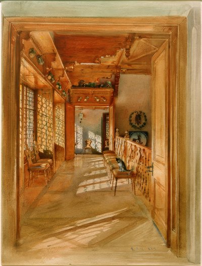 Merdiven by Rudolf von Alt