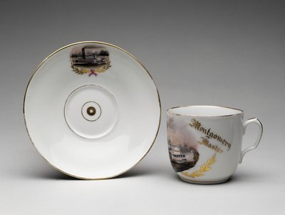 Fincan ve çay tabağı by Rudolph T. Lux