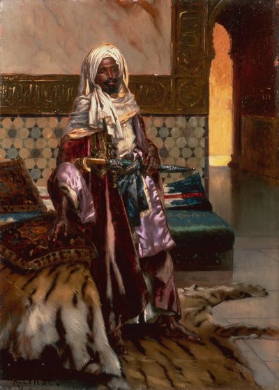 Nubian Muhafızları (gemide petrol) by Rudolphe Ernst