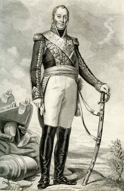 Edouard Adolphe Casimir Joseph Mortier, 1804, 1839. by Ruhiere