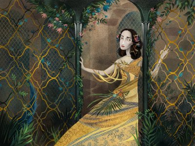 Gizli Bahçeler, 2014 (Karma teknik) by Runa Anastasiya Rudaya