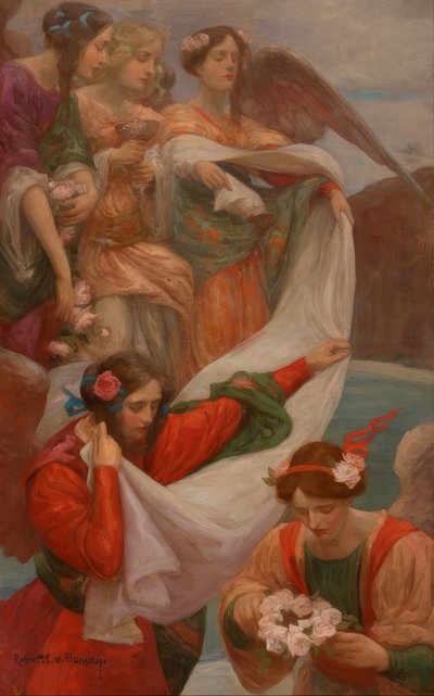 azalan melekler by Rupert Bunny